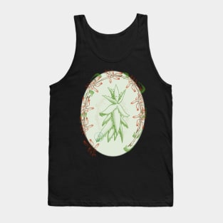 Succulent Sprite - tiger tooth aloe Tank Top